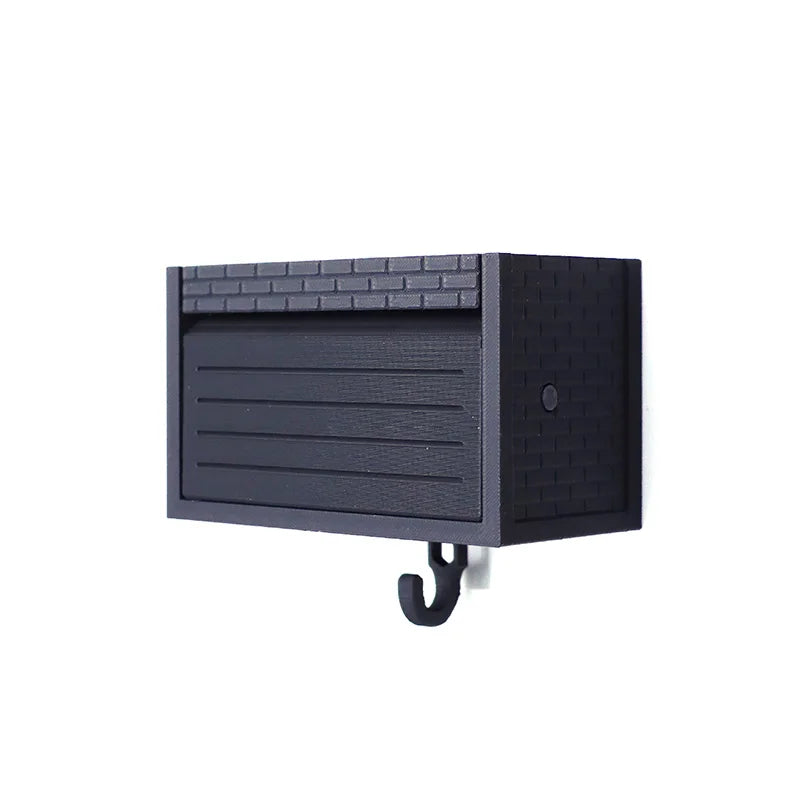 Car Garage Key Holder with Opening Door Space-Saving Key Rack Durable for Vehicle Enthusiasts Creative Gift Key Storage Supplies